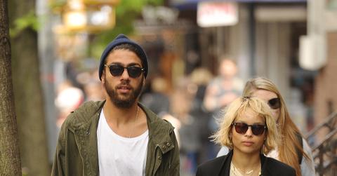 Zoe Kravitz holds hands with boyfriend Noah Gabriel as they stroll through the East Village, NYC