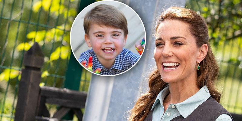 //kate middleton shares photo prince louis birthday