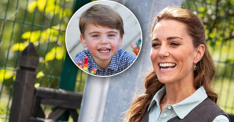//kate middleton shares photo prince louis birthday