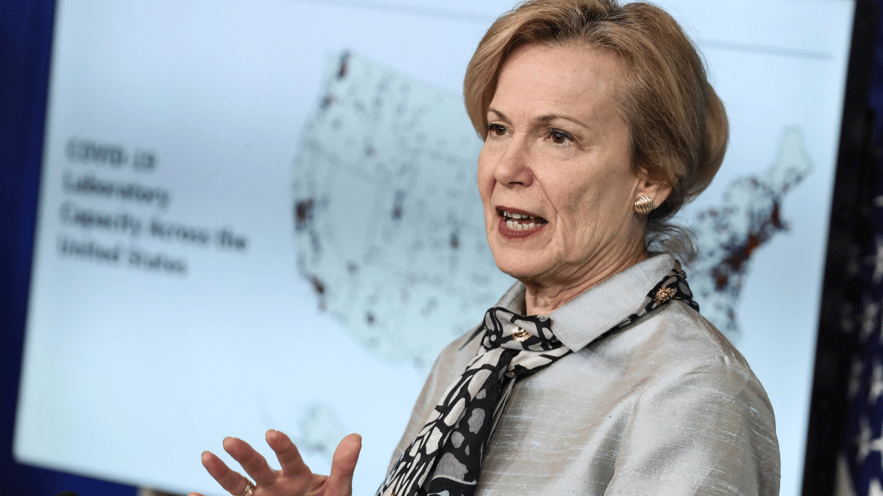 photo of Alyssa Farah Griffin tried to work around order to pull  Dr. Fauci and Dr. Deborah Birx from TV.