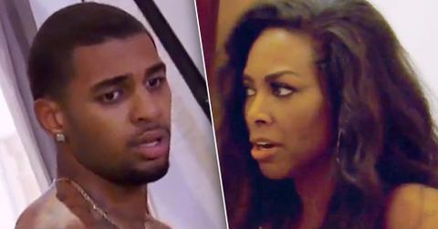 Kenya moore confronts glen rice jr