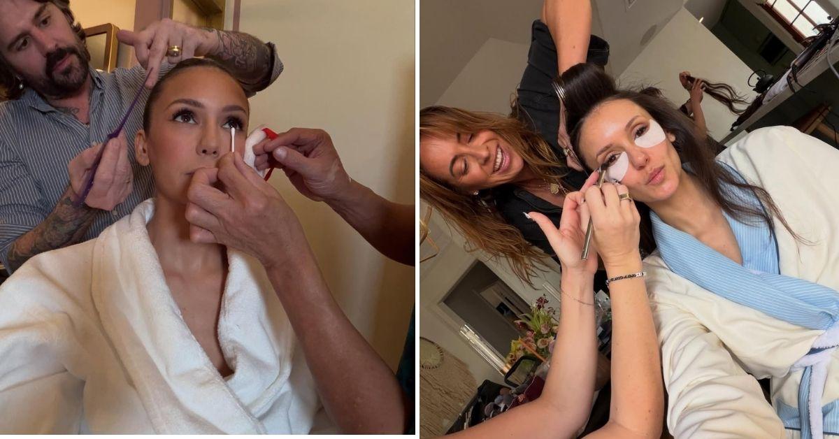 image of Nina Dobrev shared many self-care snaps.