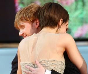 emma watson and rupert grint kiss