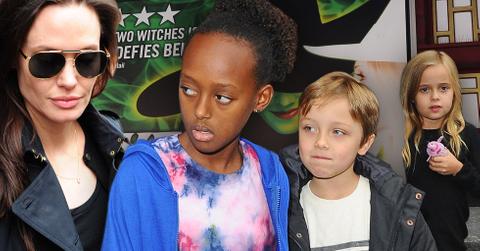 Angelina jolie wicked broadway kids