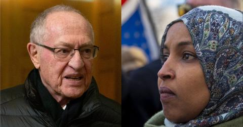 Alan Dershowitz and Ilhan Omar