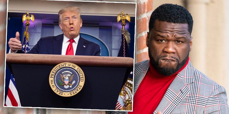 50 Cent Urges Fans To Vote For Trump After Seeing Joe Biden Tax Plan