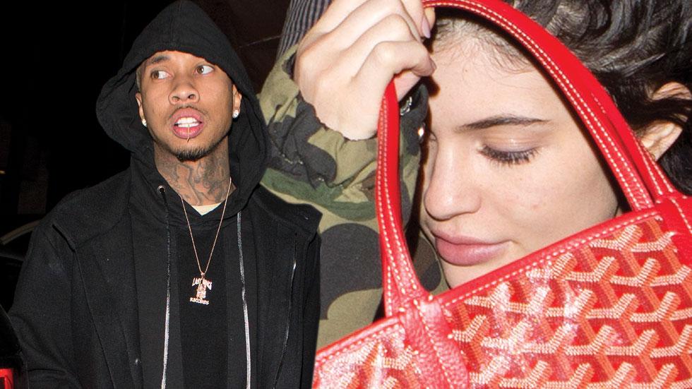 kylie jenner dinner tyga