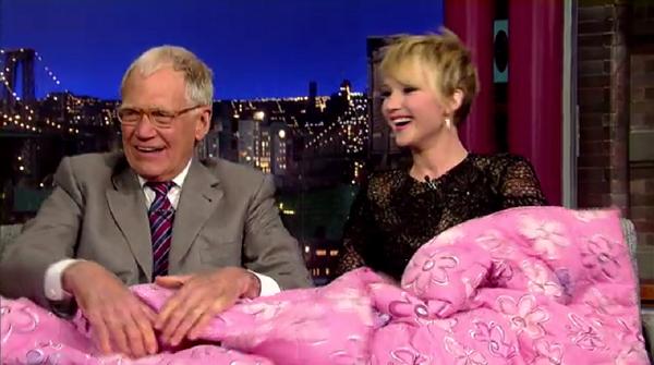 Jennifer Lawrence David Letterman