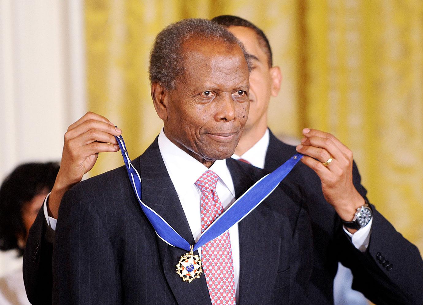 sidney poitier first black man win academy award best actor died