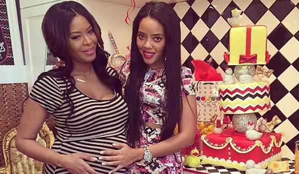 Vanessa simmons baby shower