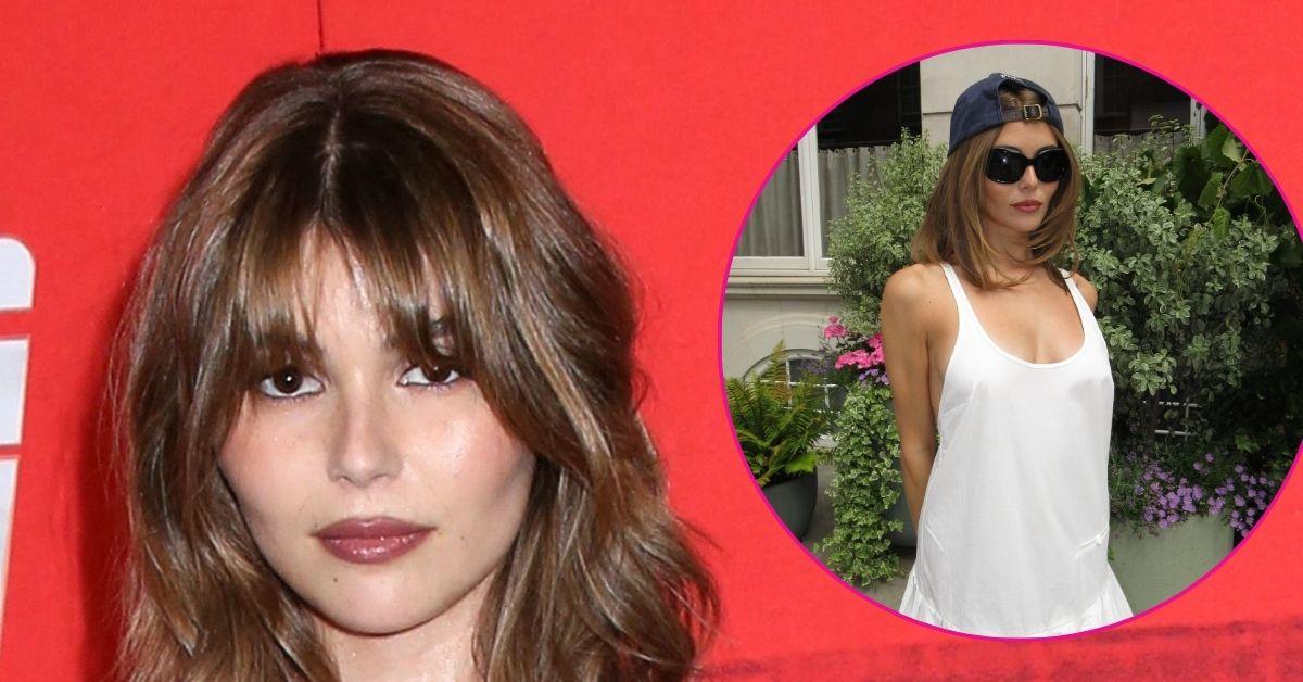 olivia jade braless white dress photos