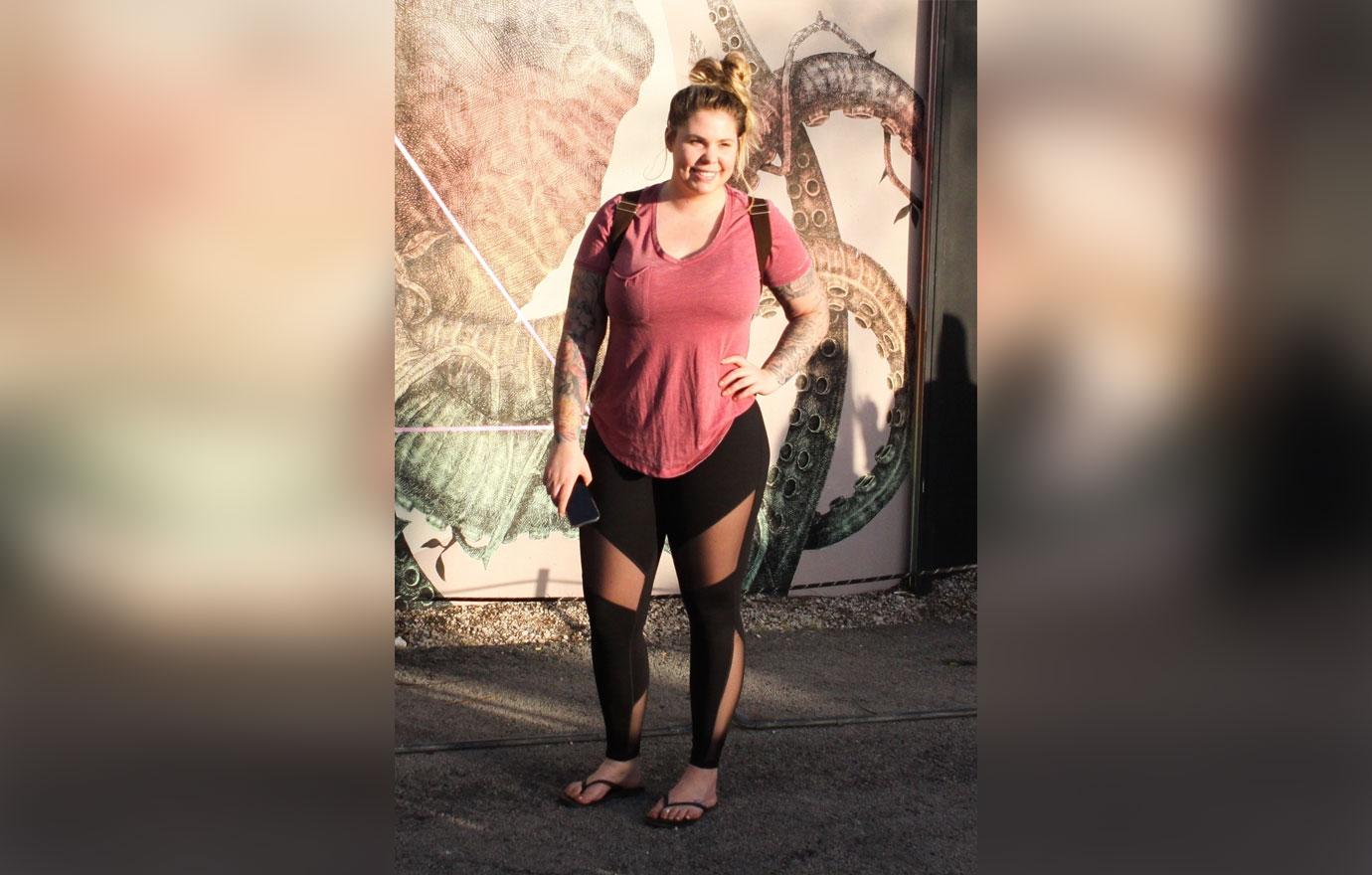 *EXCLUSIVE* Kailyn Lowry spends the day out with her son Lux Russell