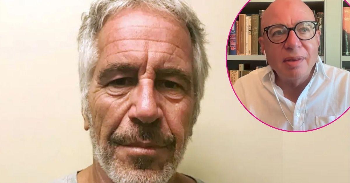 photo of Jeffrey Epstein and Michael Wolff