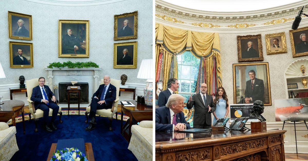donald trumps extravagant oval office makeover