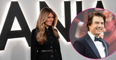 Image of Melania Trump and Tom Cruise