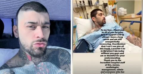 zayn malik health issues what to know after hospitalization