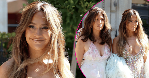 Split photo of Jennifer Lopez & Lynda Lopez