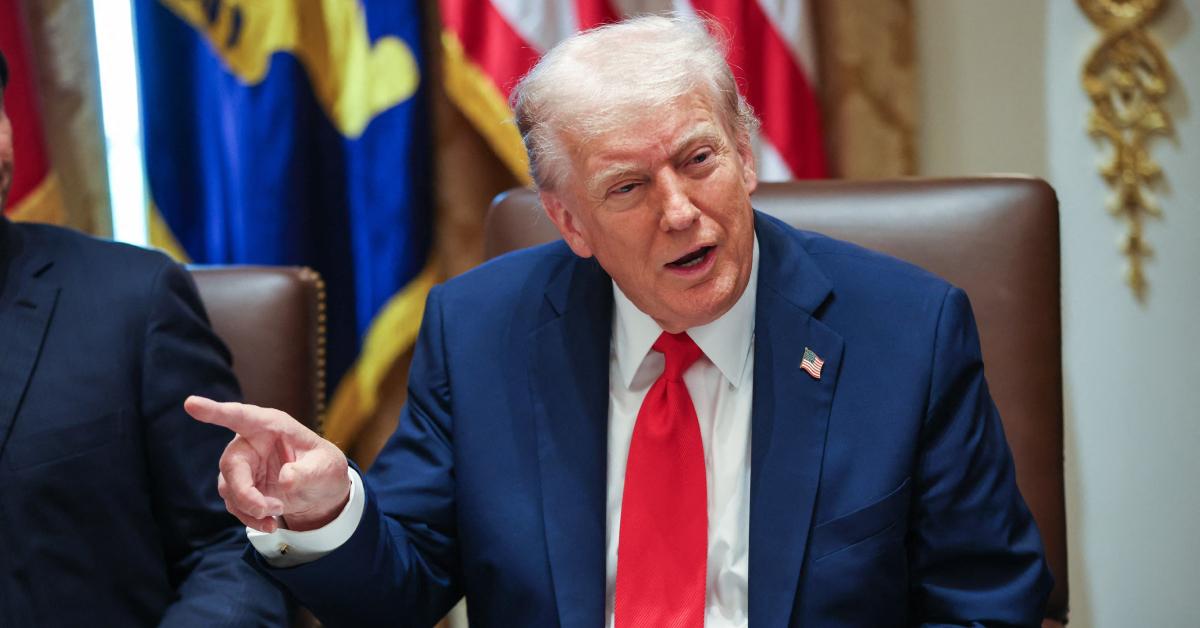 Image of the White House slammed the Nobel Committee after snubbing Donald Trump from the award.