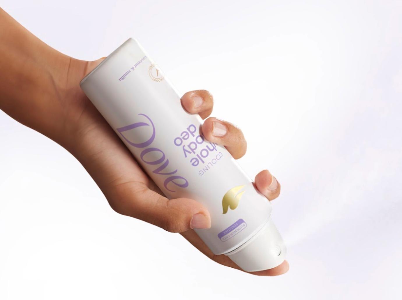 dove whole body deo spray