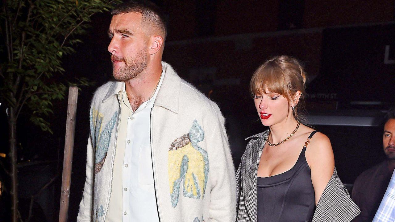 Image of Travis and Taylor outdoors.