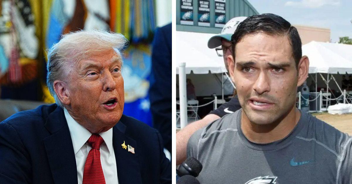 donald trump reacts mark sanchez arrest
