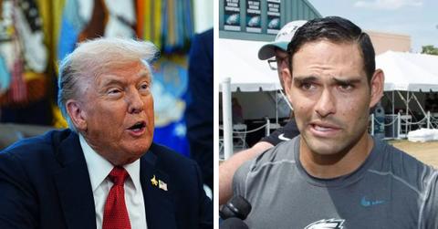 donald trump reacts mark sanchez arrest