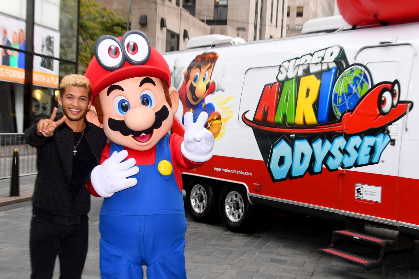 Super Mario Odyssey Launch Event Co Hosted by Jordan Fisher