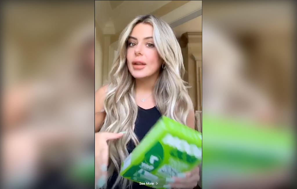 Brielle Biermann Shows Off Plump Lips After Troll Slammed Her