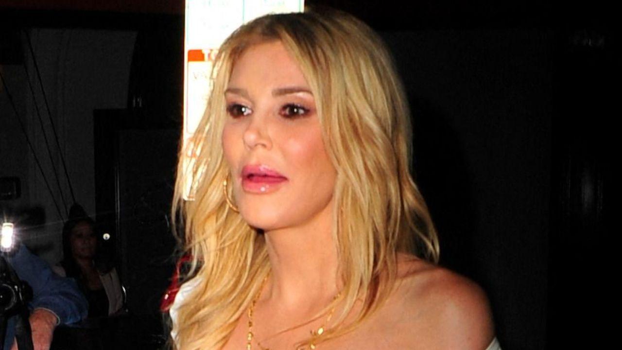 Image of Brandi Glanville spoke about the health issues benign tumor affecting her face.