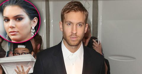 calvin harris moving on with kendall jenner