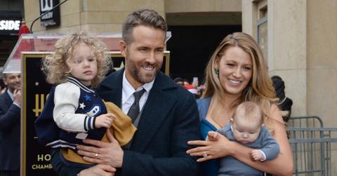 Photo of Ryan Reynolds, Blake Lively and their kids.