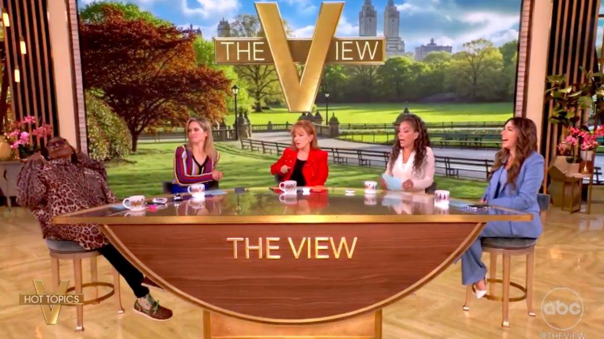 Photo of Whoopi Goldberg disapproves of people who save seats in public.