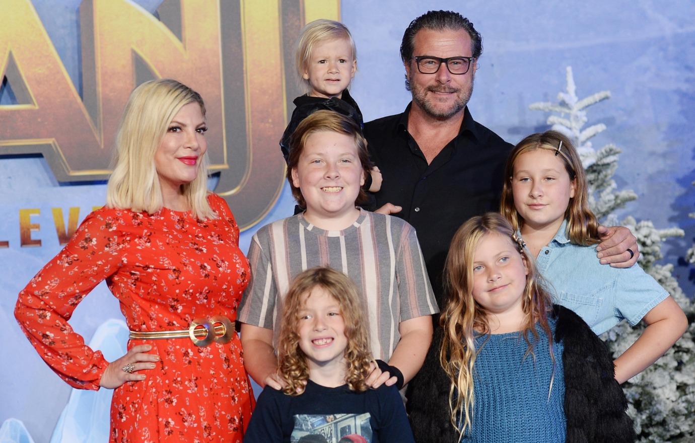 tori spelling children test positive covid