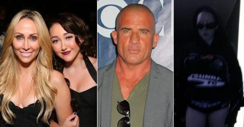 noah cyrus poses dark family drama mom tish