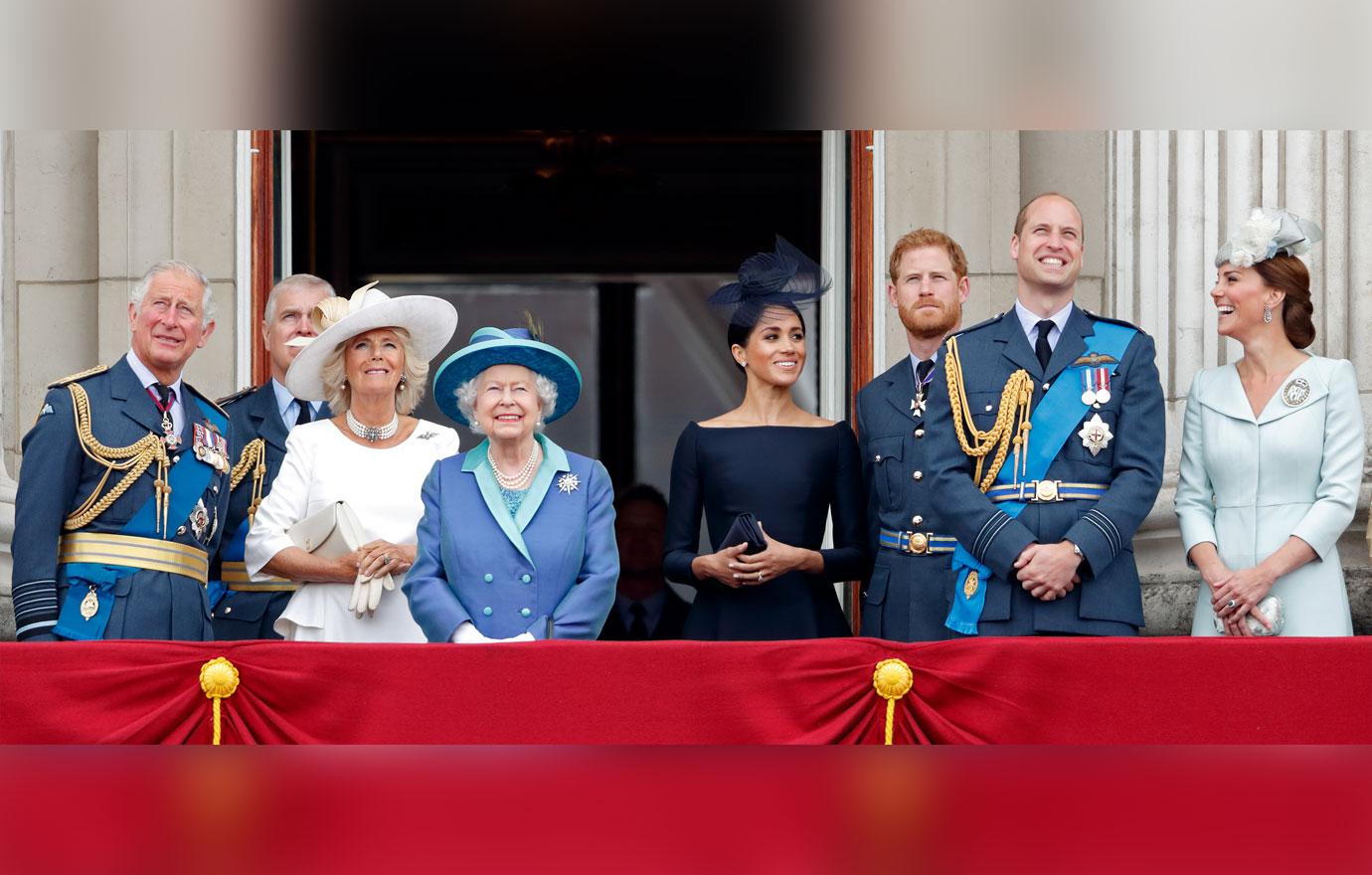 Members Of The Royal Family Attend Events To Mark The Centenary Of The RAF