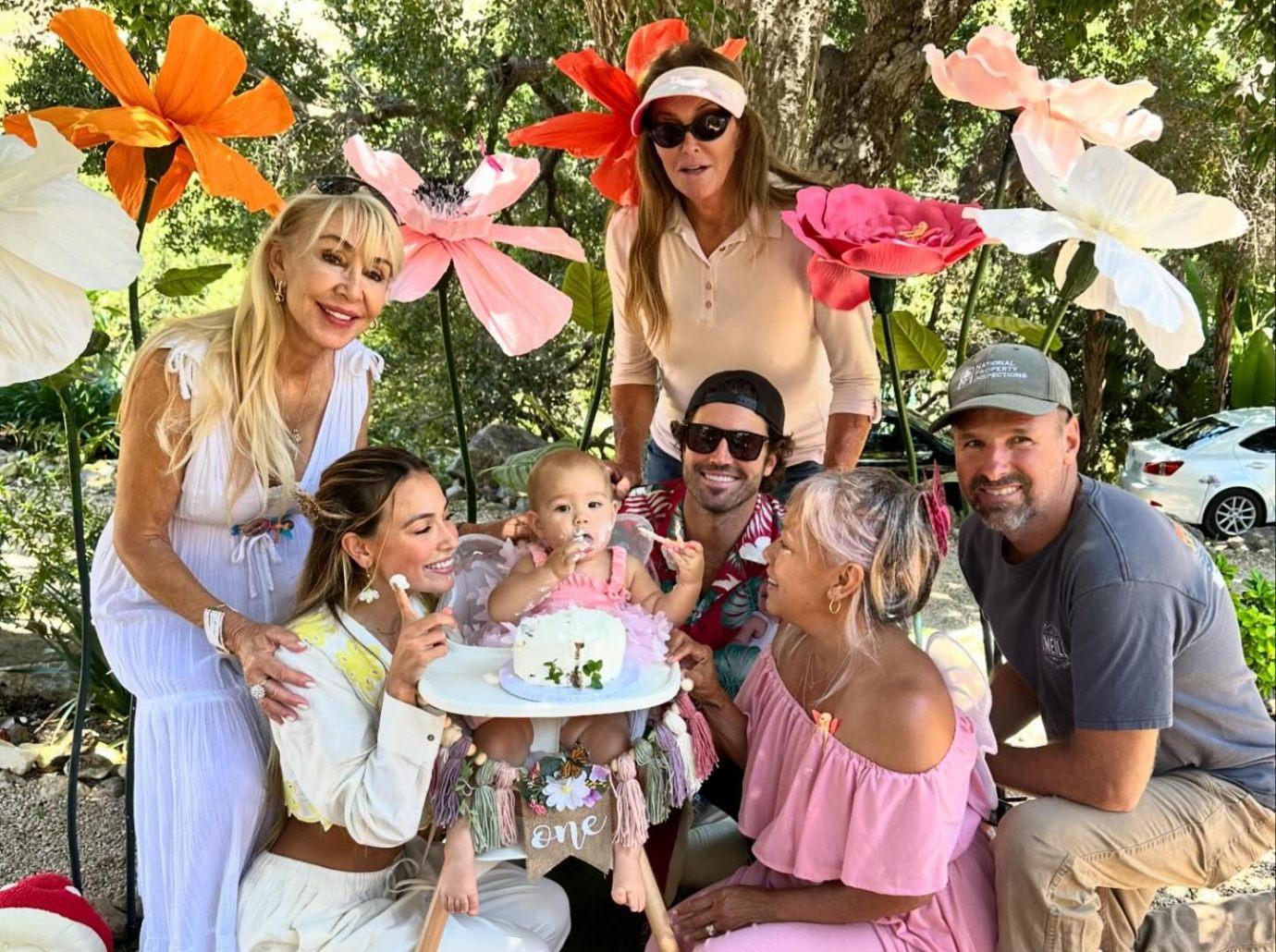 caitlyn jenner good terms brody attend daughter honeys st birthday party photos