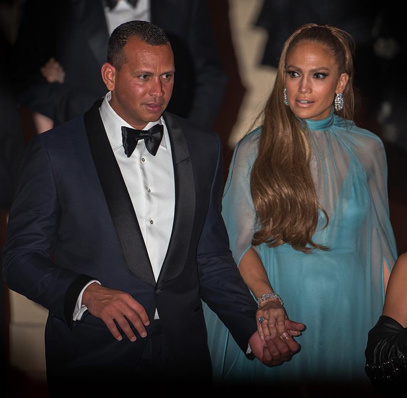 Celebrities leaving Met Gala in NYC.