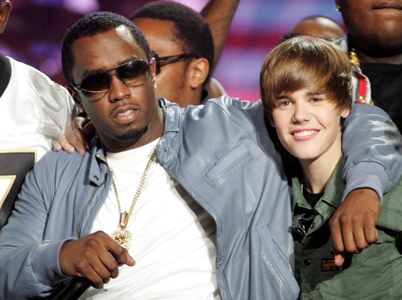 justin bieber dad under fire photos  year old daughter sean diddy combs scandal