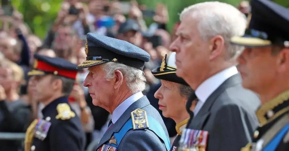 image of Prince Andrew is estranged from the royal family — including his older brother King Charles.