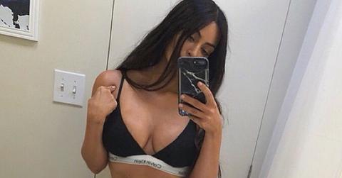 Kim kardashian accused photoshopping underwear photo