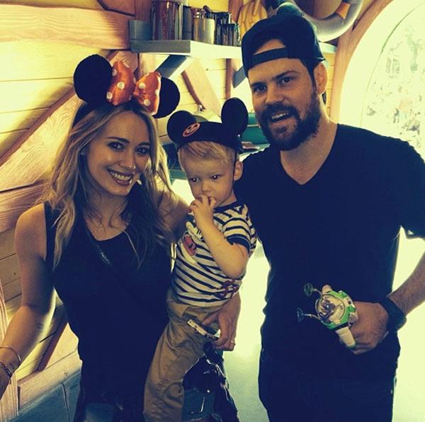 Hilary Duff Luca Mike Comrie