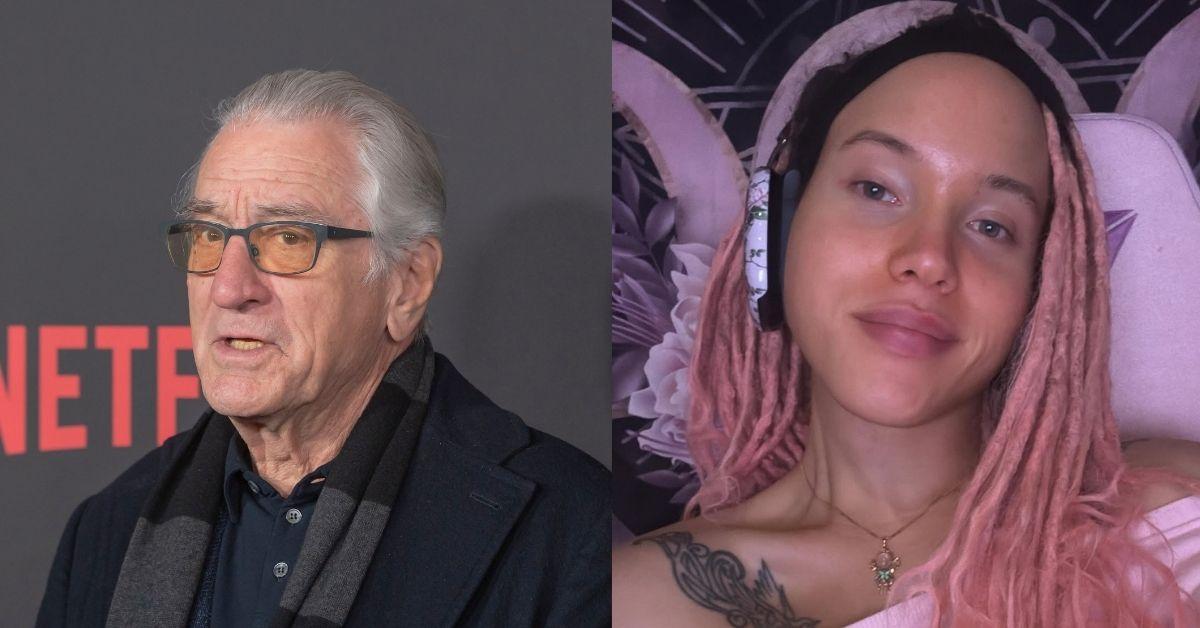 Composite photos of Robert and Airyn De Niro