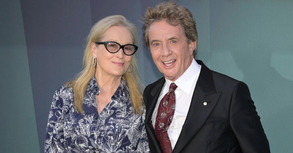 Photo of Meryl Streep and Martin Short.