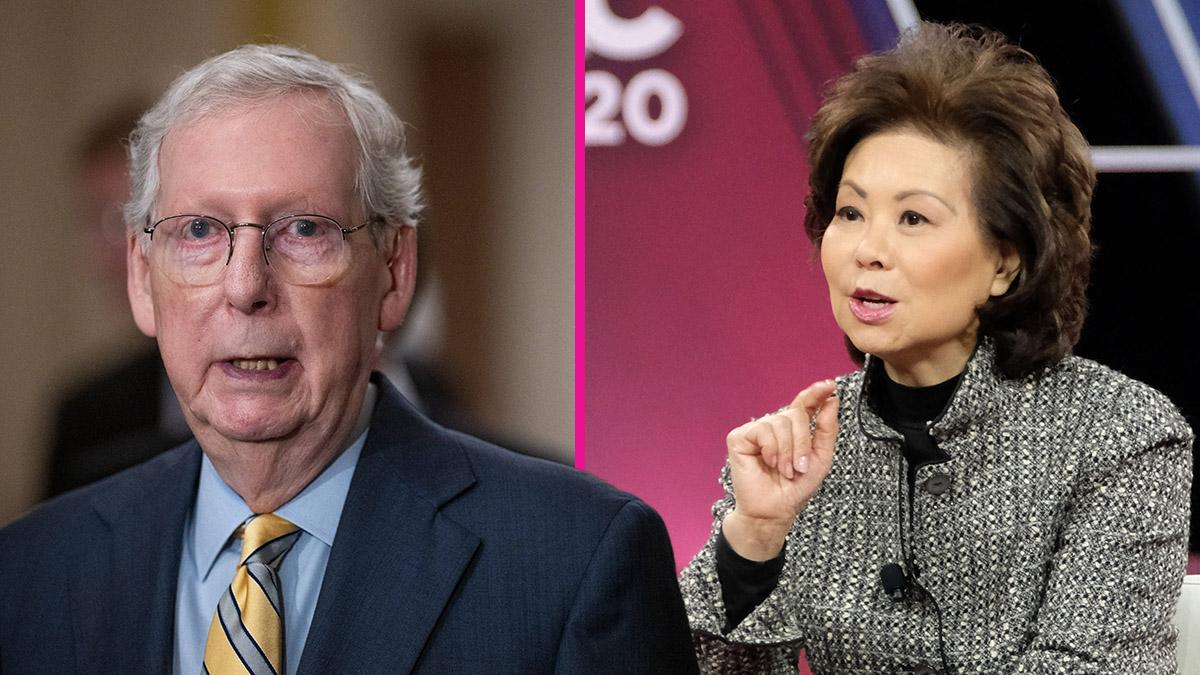 Mitch McConnell,Elaine Chao