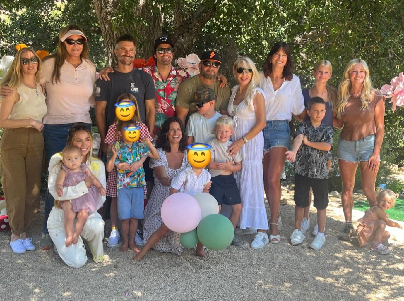 caitlyn jenner good terms brody attend daughter honeys st birthday party photos