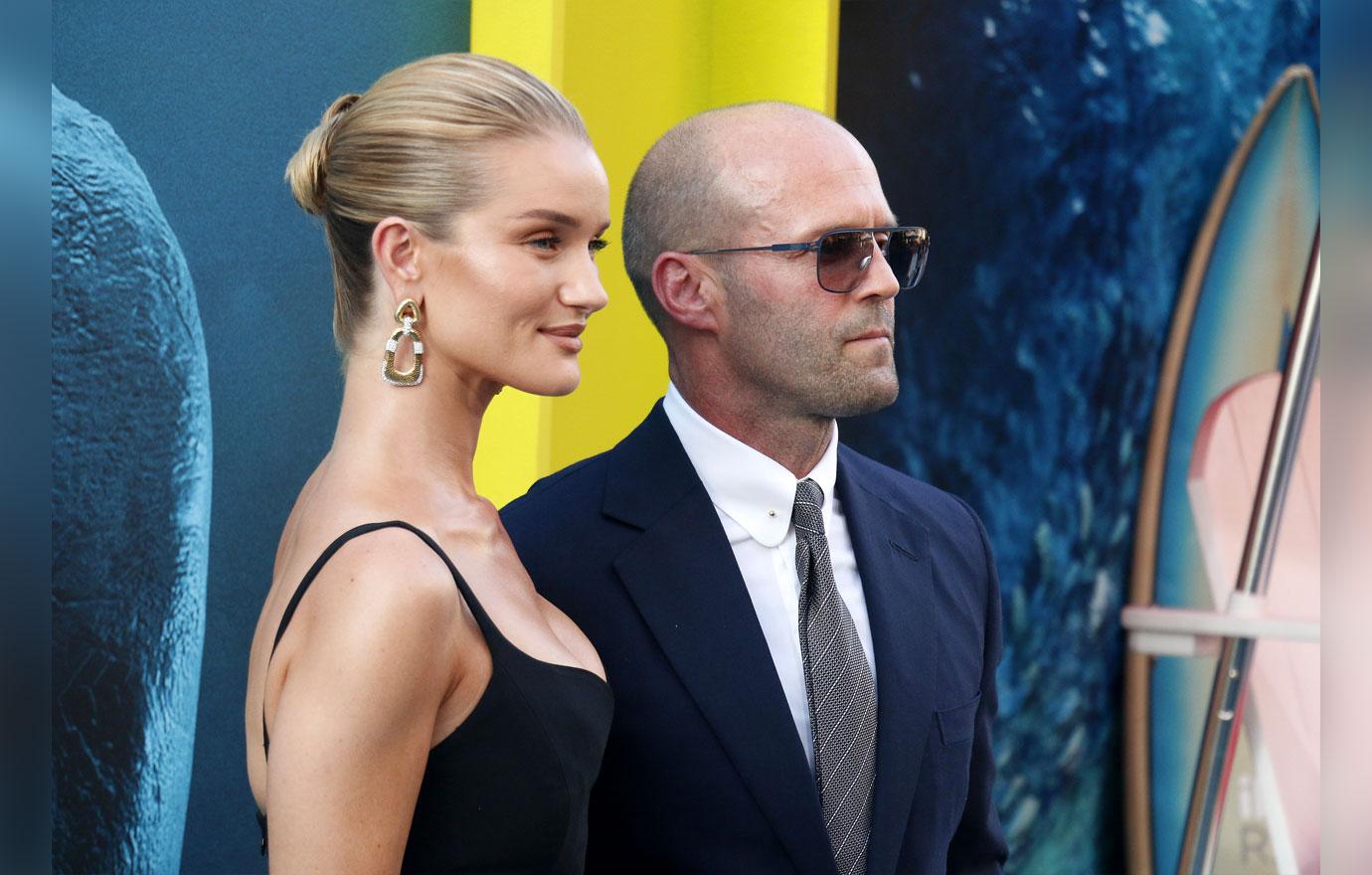 Rosie huntington whiteley jason statham son premiere 6