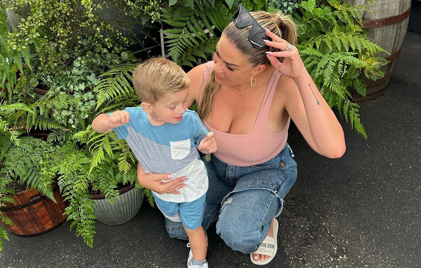 brittany cartwright slams trolls questioned sons well being brittany ig