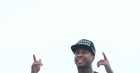 Tyga's music video shoot was shut down by LAPD at his Melrose store Last Kings in West Hollywood