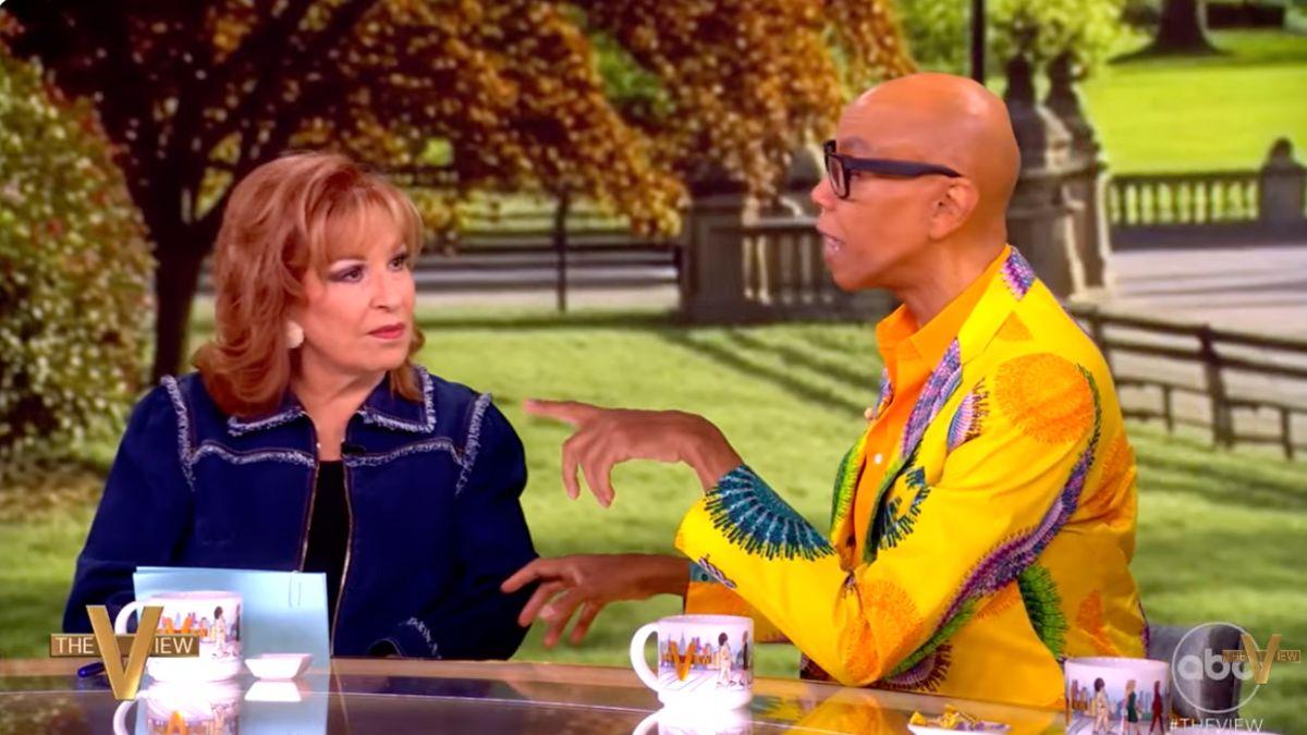Photo of 'I wish I had an answer,' RuPaul responded when asked about how people can combat anti-trans views.