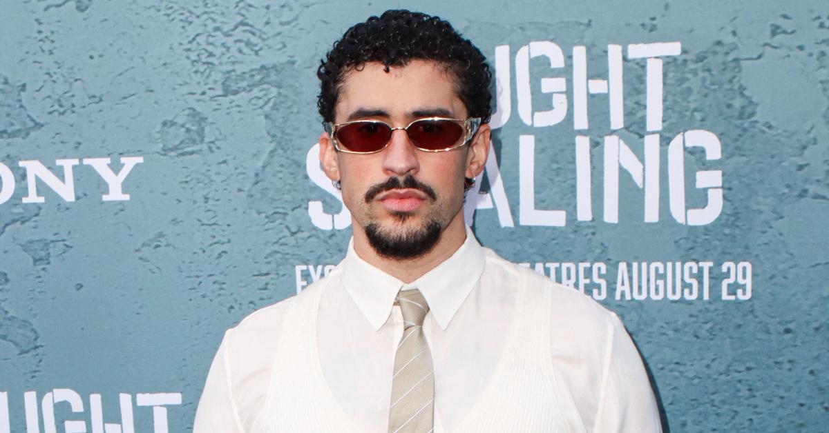Image of Bad Bunny is headlining the official 2026 Super Bowl Halftime Show.